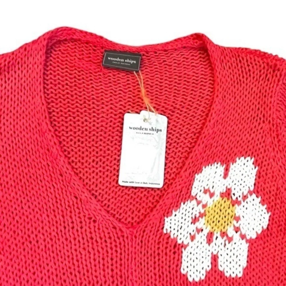 NWT Wooden Ships Daisy Sweater Sm/Med - Picture 1 of 8